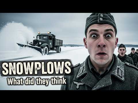 What German POWs Thought When They First Saw Snowplows Clearing Roads