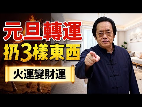 倪海廈：2026元旦不只是新年！更是「赤馬」奪命轉運日！家裡這3處佈好局，明年火燒旺運，旺全家20年！#倪海廈