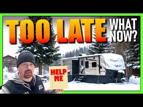 DON'T FORGET to do This when Storing Your RV for the Winter!