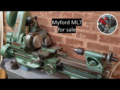 Myford ML7 lathe for sale with demonstration