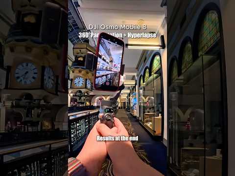 This 360° Pan + Hyperlapse Looks Cinematic — DJI Osmo Mobile 8