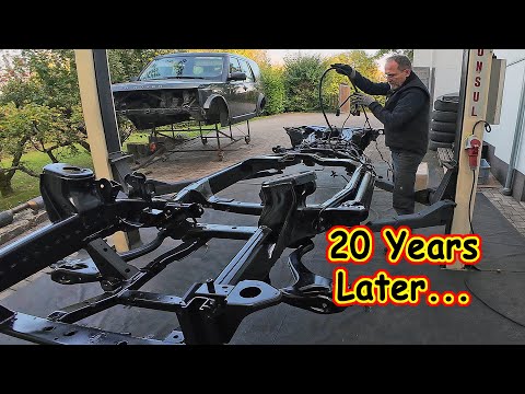 20 Year Old Land Rover Rebuild from Bare Frame - S6-EP47