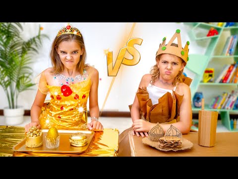👑 ¡Rica vs Pobre: Desafío de Princesas con Vania Mania! 🌟