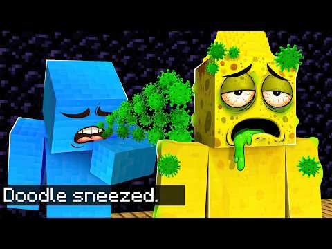 I Added Germs in Minecraft To Troll My Friend