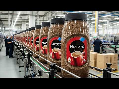Inside a Modern Instant Coffee Factory From Coffe