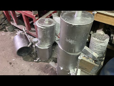 Литьё крупных токарных заготовок из алюминия