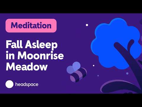 Moonrise Meadow: Free 45 Minute Guided Sleep Meditation with Kessonga