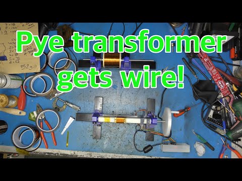 Pye Line output transformer gets completed!