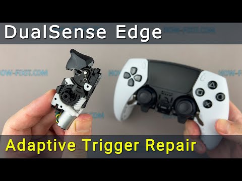 DualSense Edge Adaptive Trigger Disassembly, Repair, and Reassembly Guide