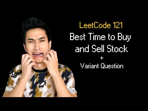 Best Time to Buy and Sell Stock || Leetcode 121 || 1 Variant Question Big Tech Actually Asks