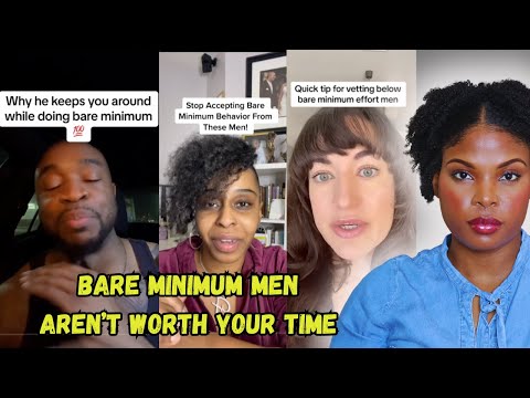 Bare Minimum Men Don't Deserve a Wife and Kids