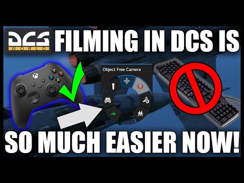 Cinematic Filming Using a Controller In DCS? (Tutorial)