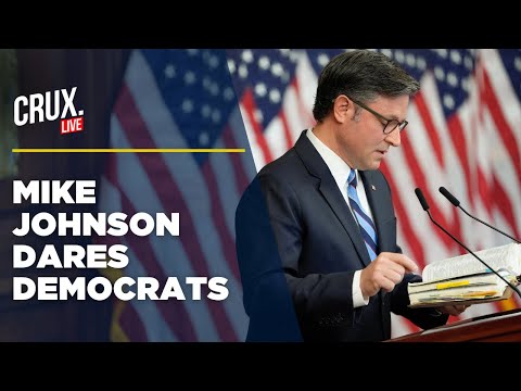 LIVE | Speaker Mike Johnson Makes Big Charge Against Democrats On Day 10 Of Government Shutdown | US