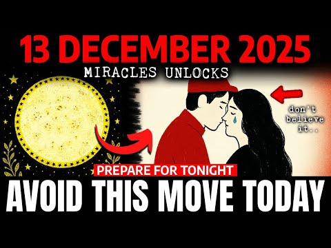 URGENT: This ONE Move on December 13th Unlocks Your Divine Miracles! This Can’t be Ignored!