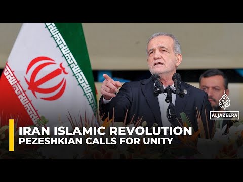 Iran's Pezeshkian apologises for 'shortcomings', calls for unity on 1979 Revolution anniversary