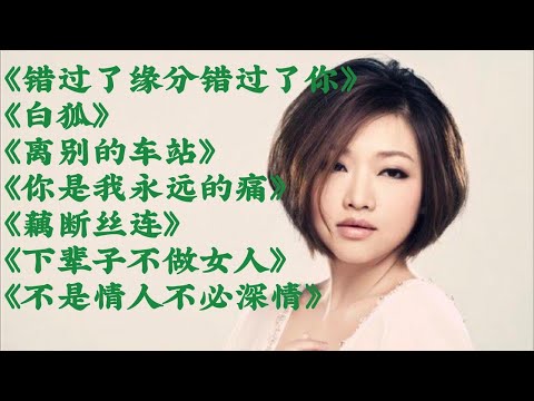 陈瑞《错过了缘分错过了你》《白狐》《离别的车站》《你是我永远的痛》