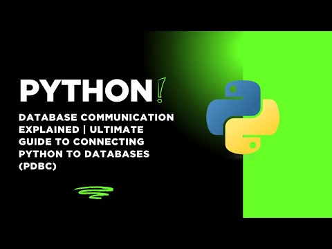 Python Database Communication (PDBC) Explained | Ultimate Guide to Connecting Python to Databases