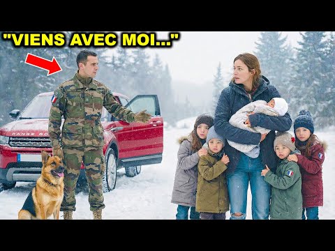 « Viens avec moi… » dit l’ex-soldat — en voyant la veuve et ses enfants seuls dans la tempête