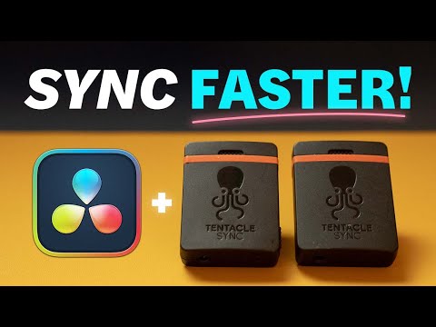 EASY TENTACLE SYNC E Timecode Masterclass for DaVinci Resolve!