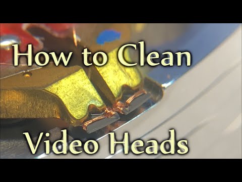 VCR Heads How to Clean Video Heads