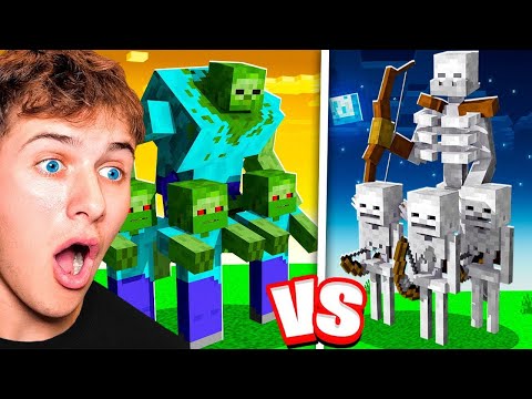 BECKBROS React To MINECRAFT MOB ARMY TOURNAMENT
