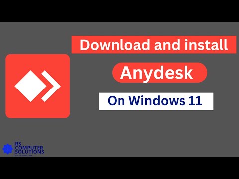 How to download and install Anydesk on Windows 10/11 tutorial | 2025