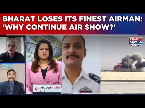 India Mourns Wing Commander Namansh Syal; Experts Question Dubai Airshow’s Sensitivity | Watch