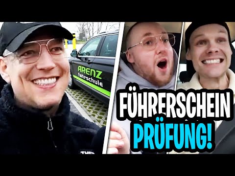 ALLE DURCHGEFALLEN?!😂 Führerscheinprüfung mit @zarbex , @unsympathischtv & Monte🚗 MontanaBlack IRL