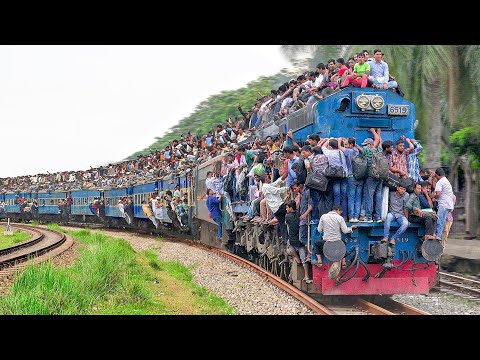 Riding Most Extreme Passenger Train of Bangladesh