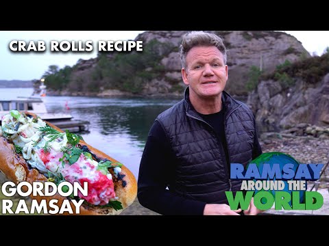 Gordon Ramsay's Quick Grilled Crab Rolls Recipe