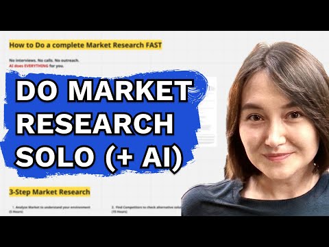 How to Do a Market Research With AI