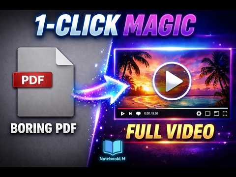 This AI Turns PDFs Into Videos 🤯