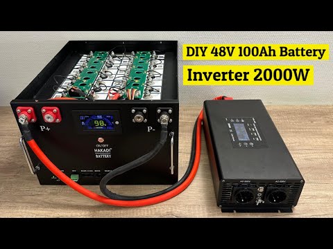 how to make home solar battery backup 48v 100Ah Battery - SAVE Thousands