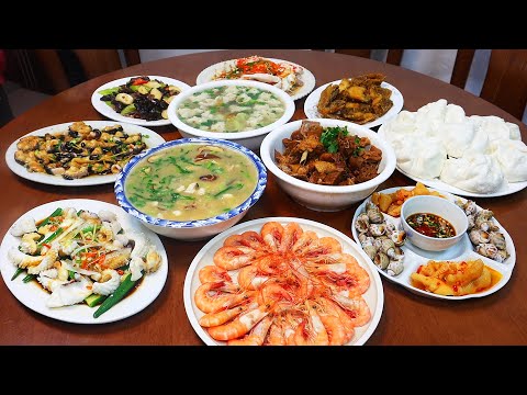 一年一度节日，做十一道美食招待客人真热闹！