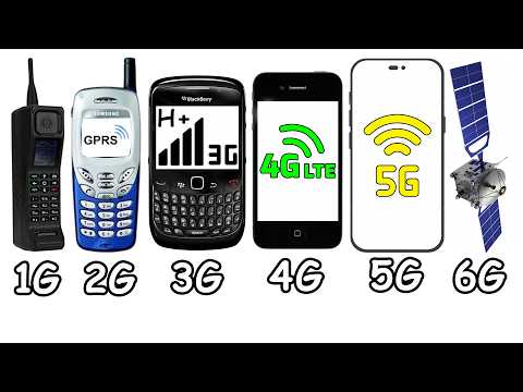 Every Mobile Network Explained in 14 Minutes