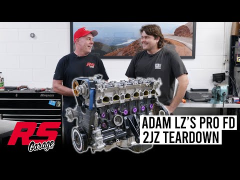 2JZ TEARDOWN: Adam LZ's 2025 Formula Drift Engine ft. Freddy (Spectuned) | RS Garage