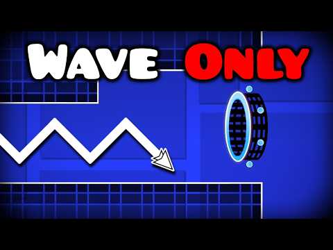 Can You BEAT Geometry Dash as a WAVE?