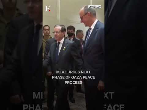 German Chancellor Holds Talks with Israeli PM Netanyahu in Jerusalem | Subscribe to Firstpost