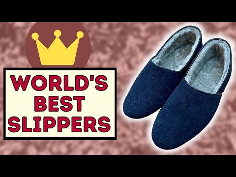 WORLD'S BEST SLIPPERS? | DRAPERS OF GLASTONBURY SLIPPERS