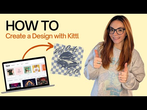 Kittl Print on Demand, How to use Kittl for Beginners Tutorial, How to Design a Tshirt in Kittl