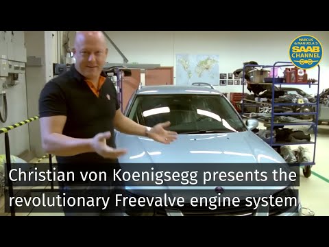Christian von Koenigsegg presents the revolutionary Freevalve engine system