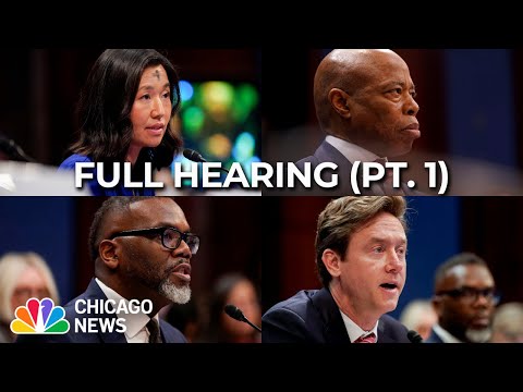 'Sanctuary city' mayors TESTIFY before Congress: FULL HEARING (1/3)