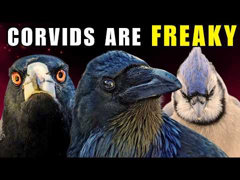 Corvids are Completely Unhinged Birds
