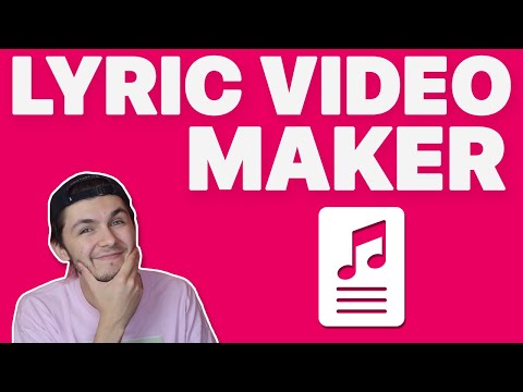 Lyric Video Maker - Add Subtitles, Sound Waves, and more to Music Videos