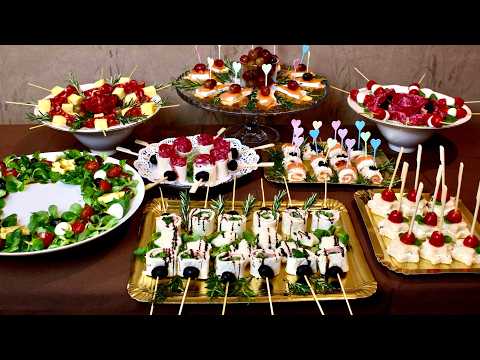 7 EASY APPETIZER IDEAS for a Christmas Success 🎄