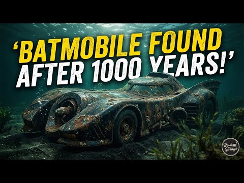 I Found Batman’s Batmobile Lost in the Ocean for 1000 Years — Full ASMR Restoration