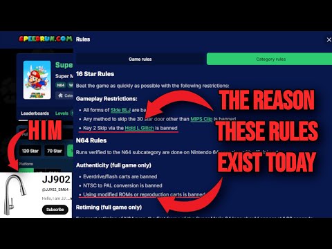 The STRANGEST SM64 Cheater That Changed The Rules | JJ902
