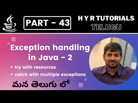 P43 - Exception handling in Java - 2 | Core Java | Java Programming |