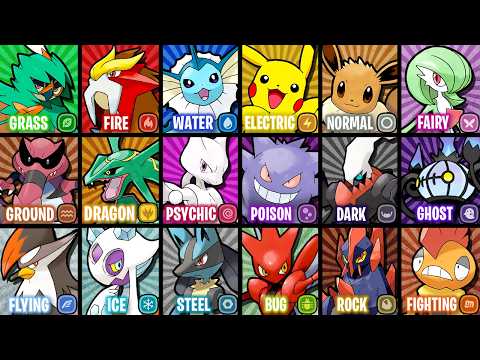 Every Pokemon Type Explained!