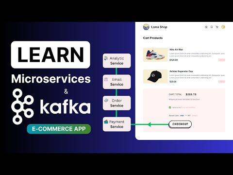 Learn Microservices and Kafka with an E-commerce Example | Kafka Tutorial for beginners